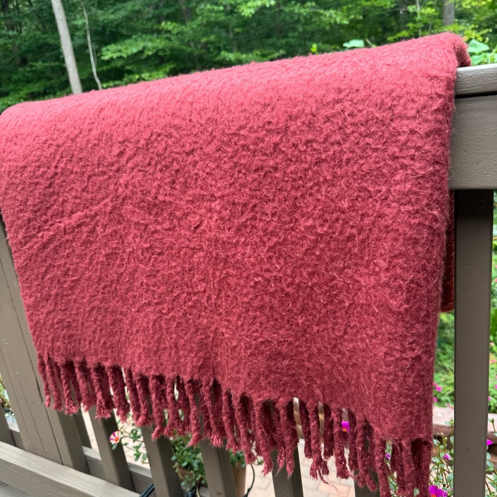 Pottery Barn Throw Blanket 50”x70”